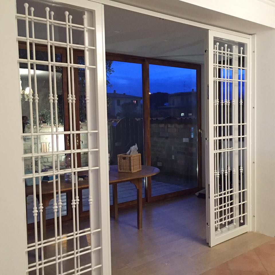 grata di sicurezza ad ante