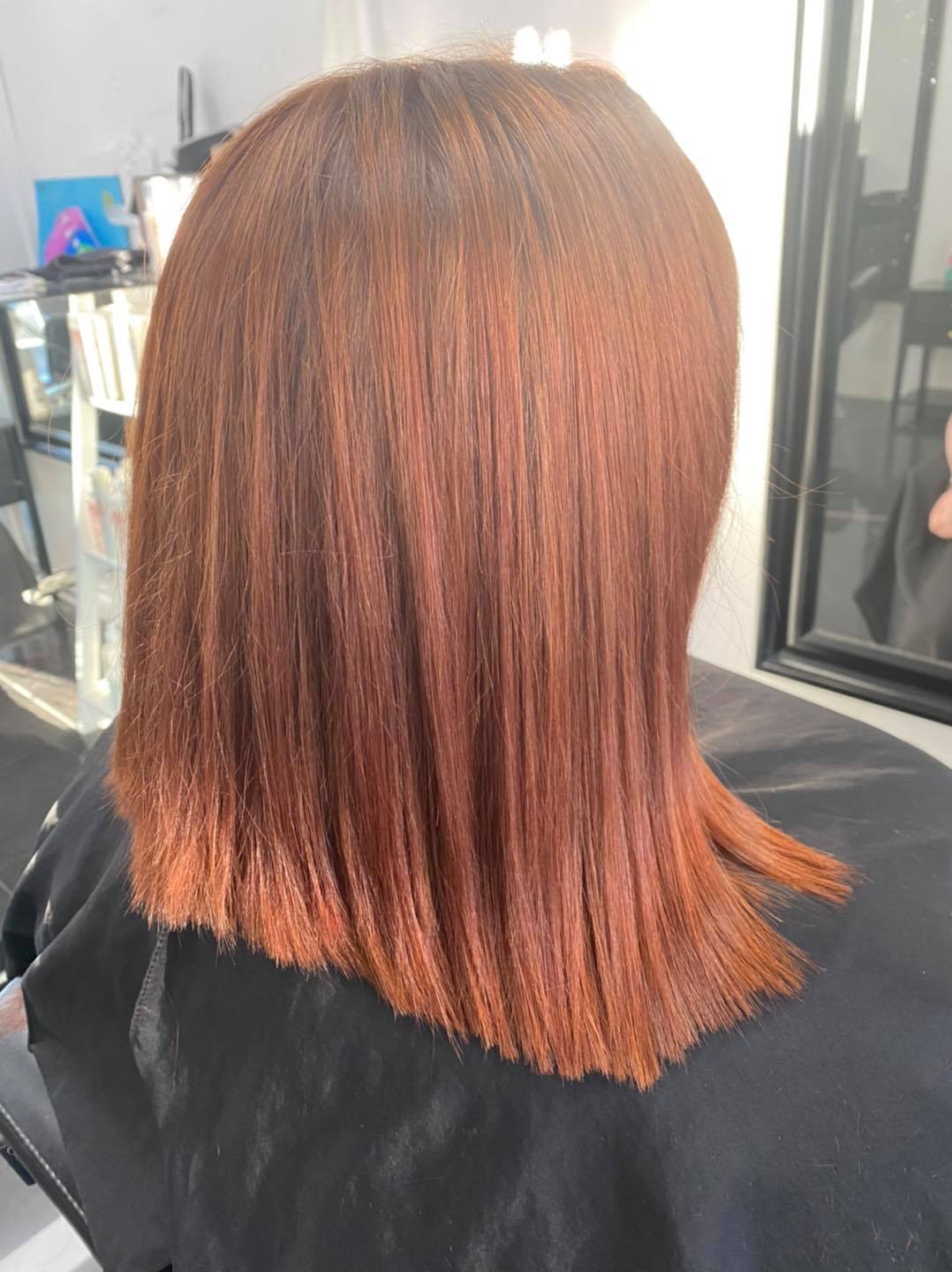 Light Copper Hair Colour — Hair & Beauty Salon Shellharbour, NSW