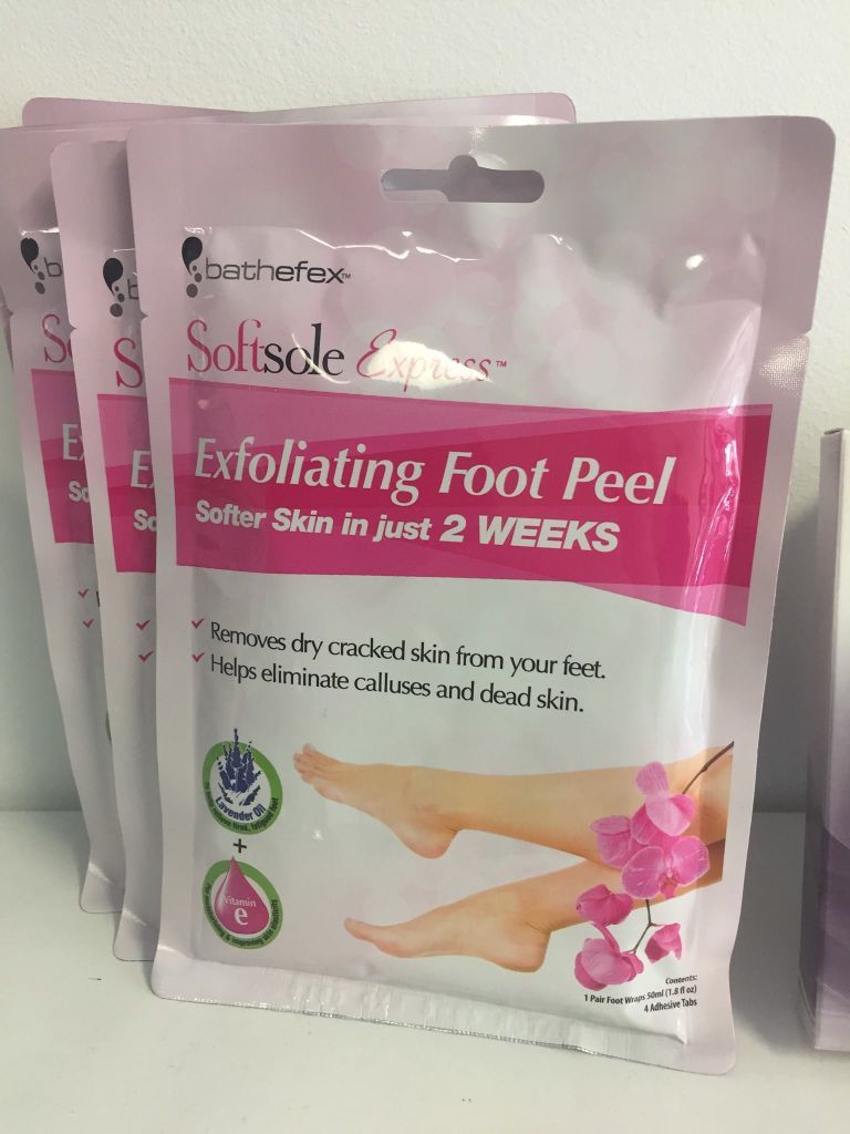Pedicure Products — Hair & Beauty Salon Shellharbour, NSW