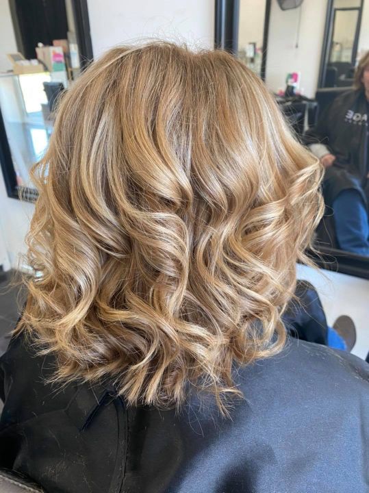 Short Curly Hair — Hair & Beauty Salon Shellharbour, NSW