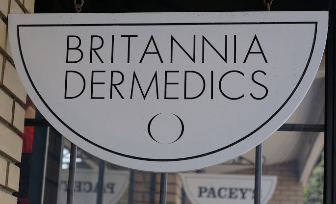 Britannia Dermedics Sign