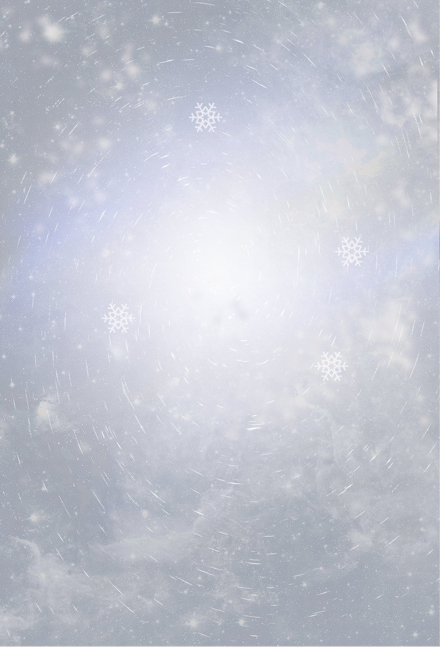 Es sieht aus wie eine Galaxie mit vielen Sternen und Schneeflocken.