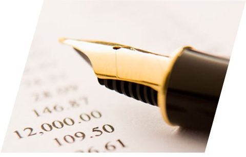 pen and numbers