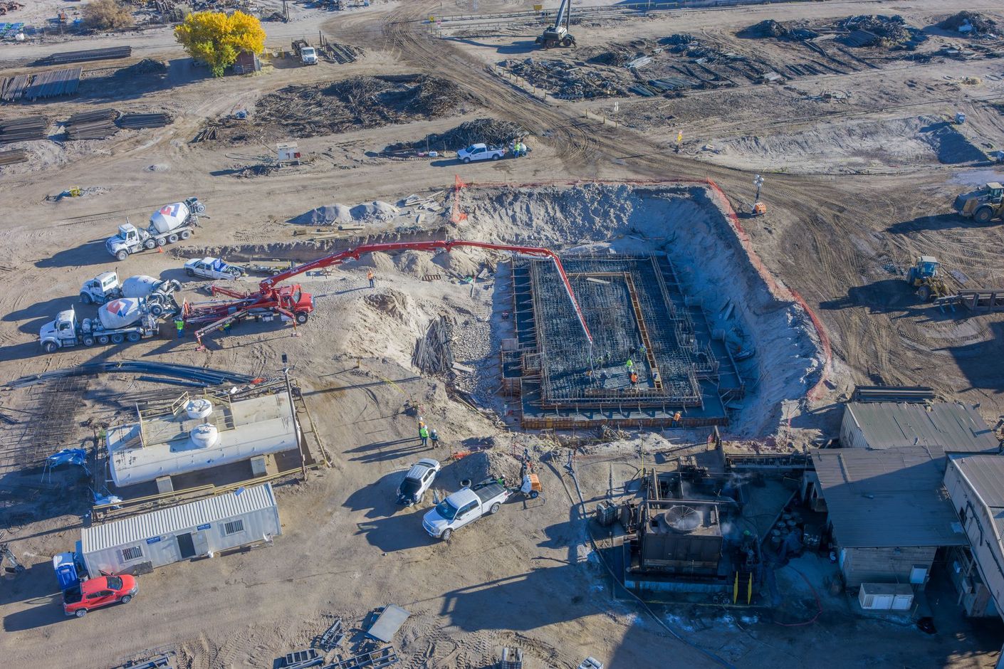 Construction and urban development projects in El Paso, Texas.