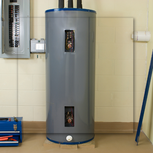 A close up of a mouse sitting on the ground looking at the camera.