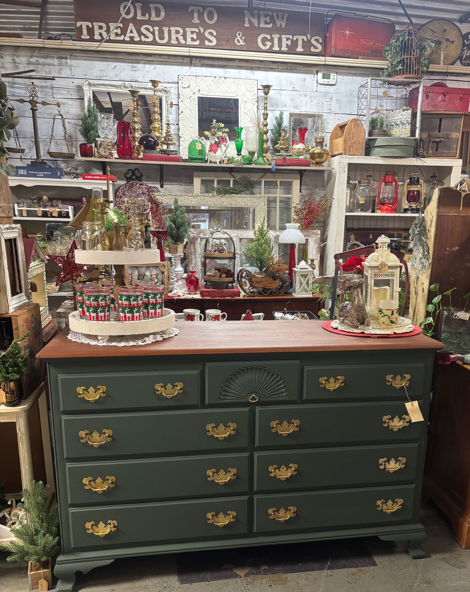 Beautiful Dresser painted with Dixie Belle Paints 