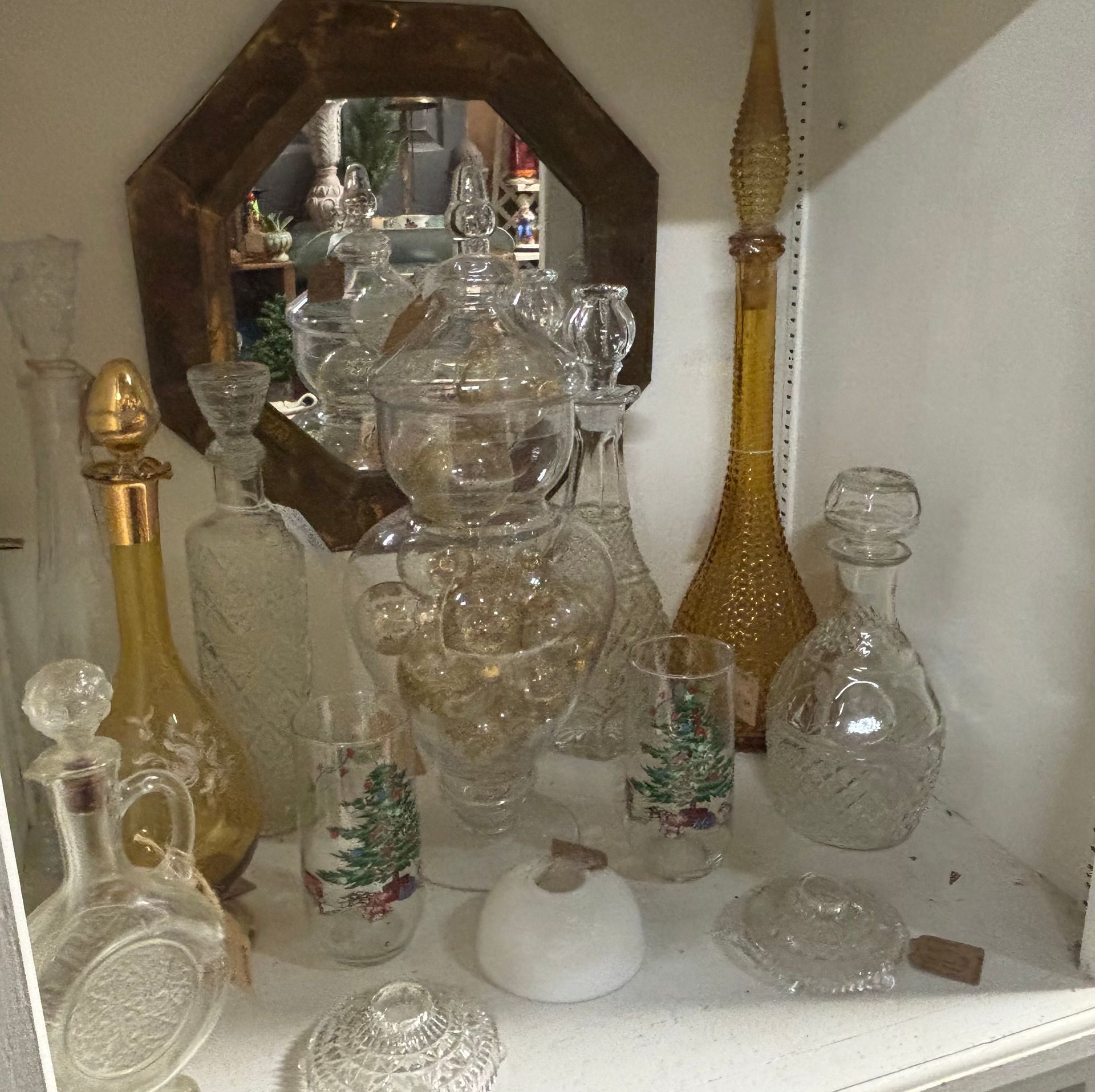 Unique glass decanters