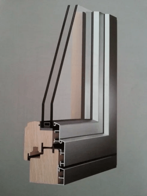 Serramento grigio