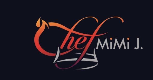 Chef Mimi J. logo: Script