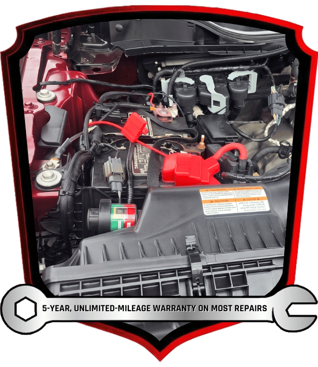 Vehicle battery and electrical system components during automotive battery service