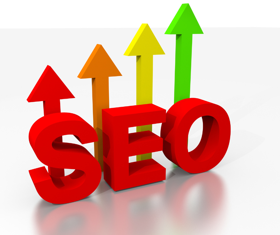 SEO with upward arrows depicting - Mastering the Art of Improving Google Search Ranking