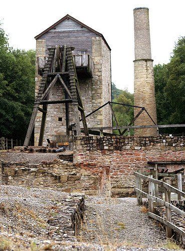 Minera Lead mine shaft head.
