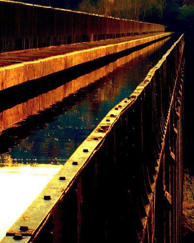 Canal tourism Telford's Aqueduct