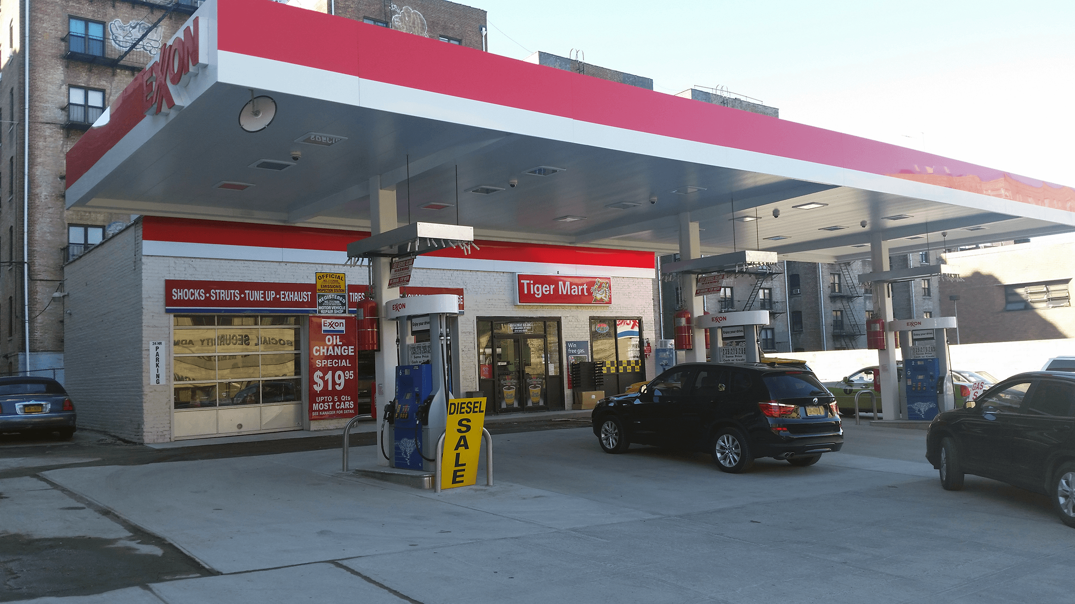 Broadway Exxon| Gasoline NYC| Mini Mart Inspection|Convenience filling
