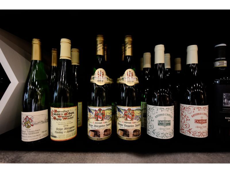 Bottiglie di vino