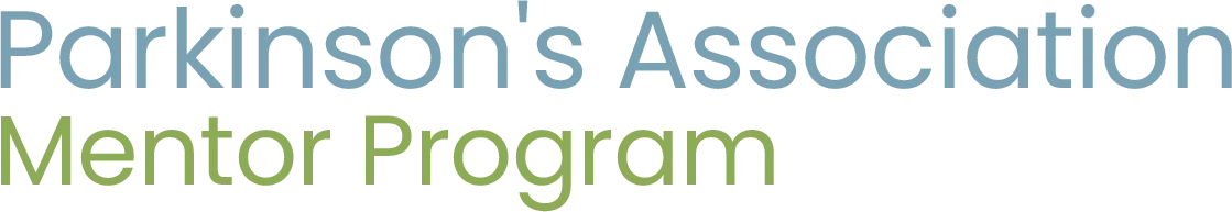 A logo for the parkinson 's association mentor program