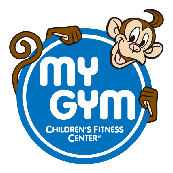 The logo for my gym children 's fitness center