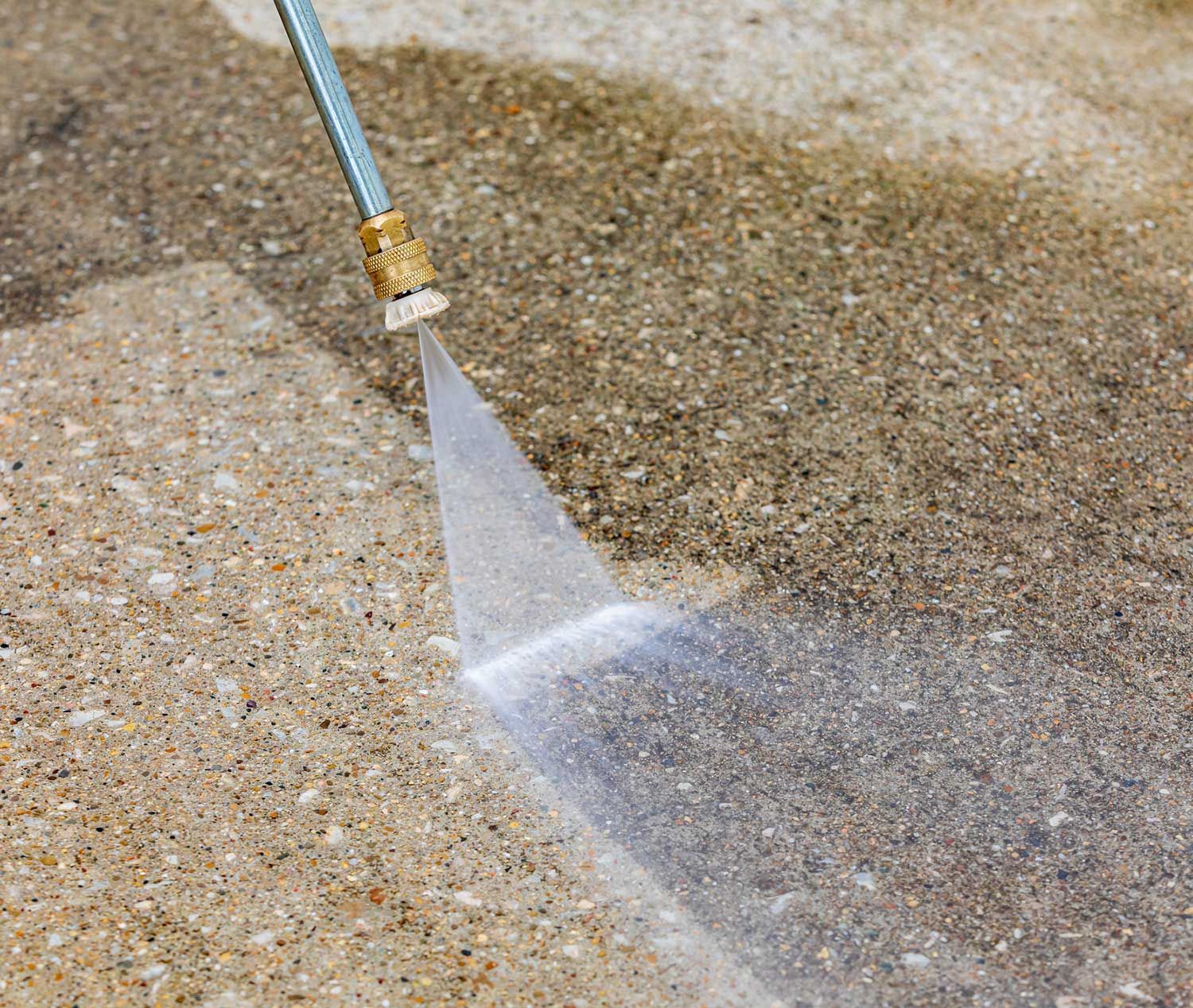 Pressure Washing the Concrete Flooring Pressure Washing the Concrete Flooring