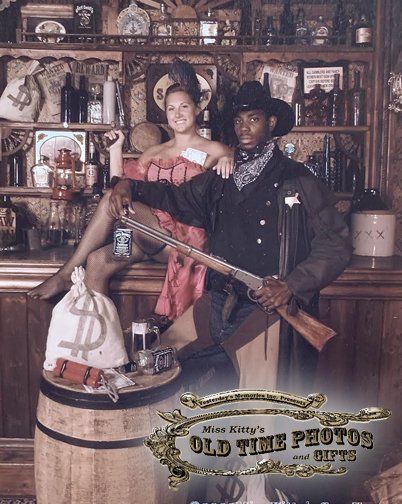 An old time photo of a man and a woman - Miss Old Time Photos and Gifts    Corolla Outer Banks NC
