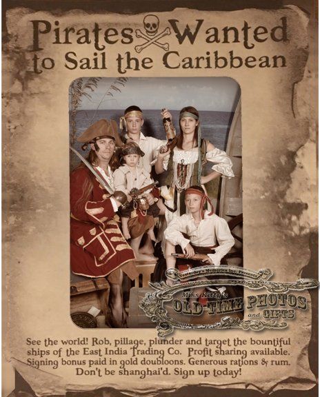 a poster that says pirates wanted to sail the caribbean