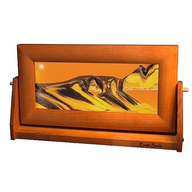 Sand Art Picture Orange In Med