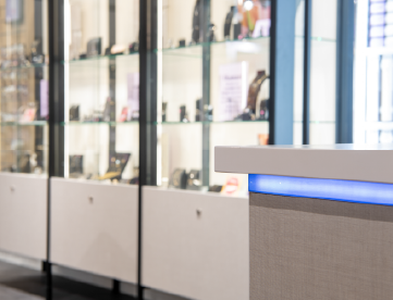 winkelinrichting juwelier