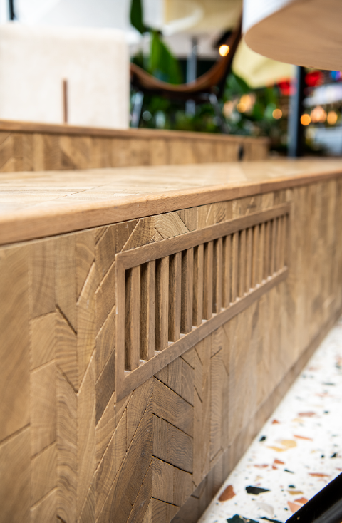 interieur winkelcentrum