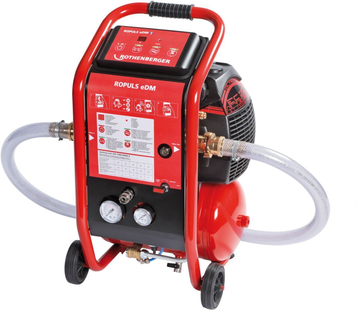 Промывочный Компрессор Для Систем Отопления Купить