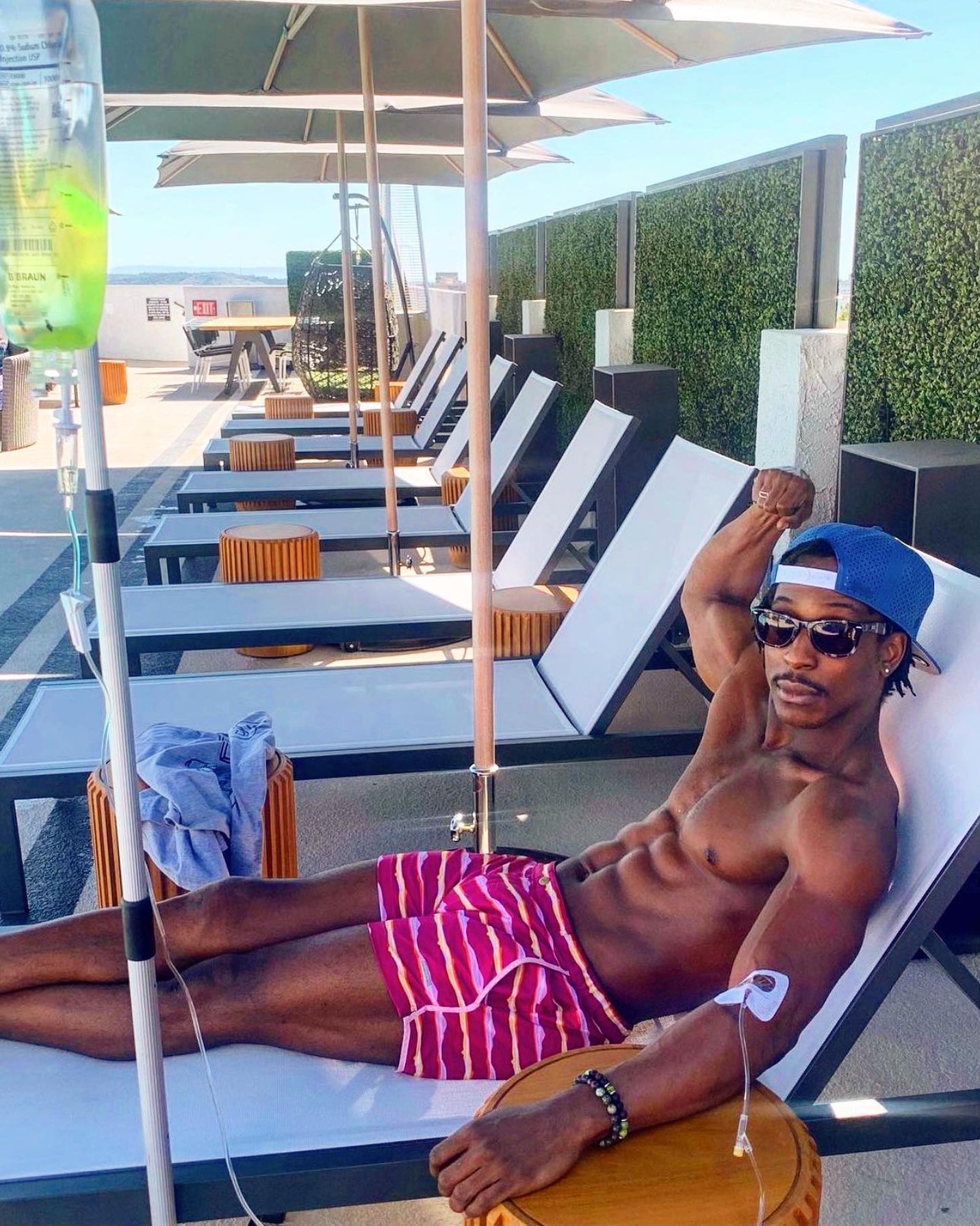 Athletes and fitness enthusiasts using Reset IV for workout recovery