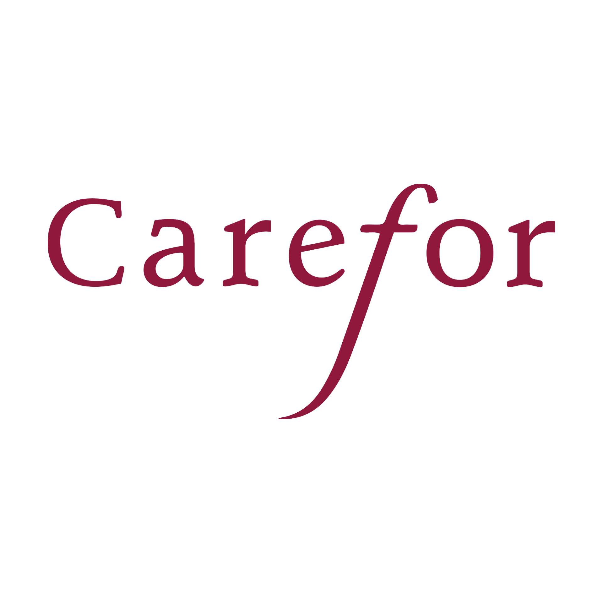 The word carefor is written in red on a white background.