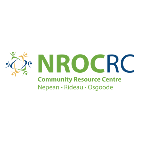 The logo for the nrocrc community resource centre in nepean , rideau and osgoode.