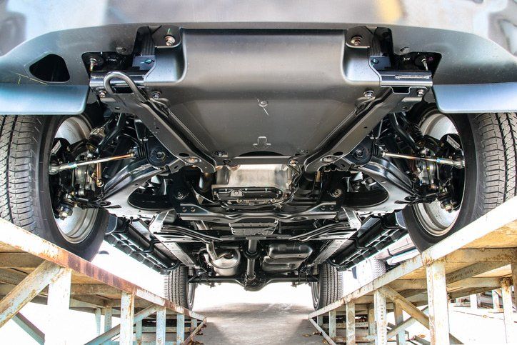 Pickup Car Chassis Bottom View — Chicago, IL — Chicago A+ Auto Repair