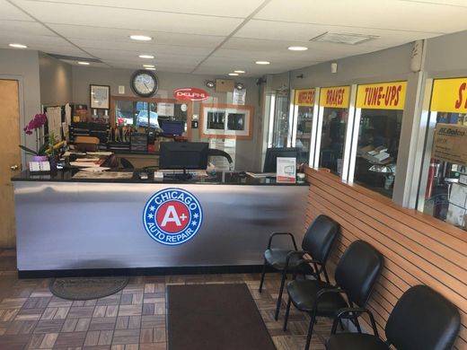 Auto Repair Shop Receiving Area — Chicago, IL — Chicago A+ Auto Repair