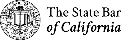 Seal and text for The State Bar of California.
