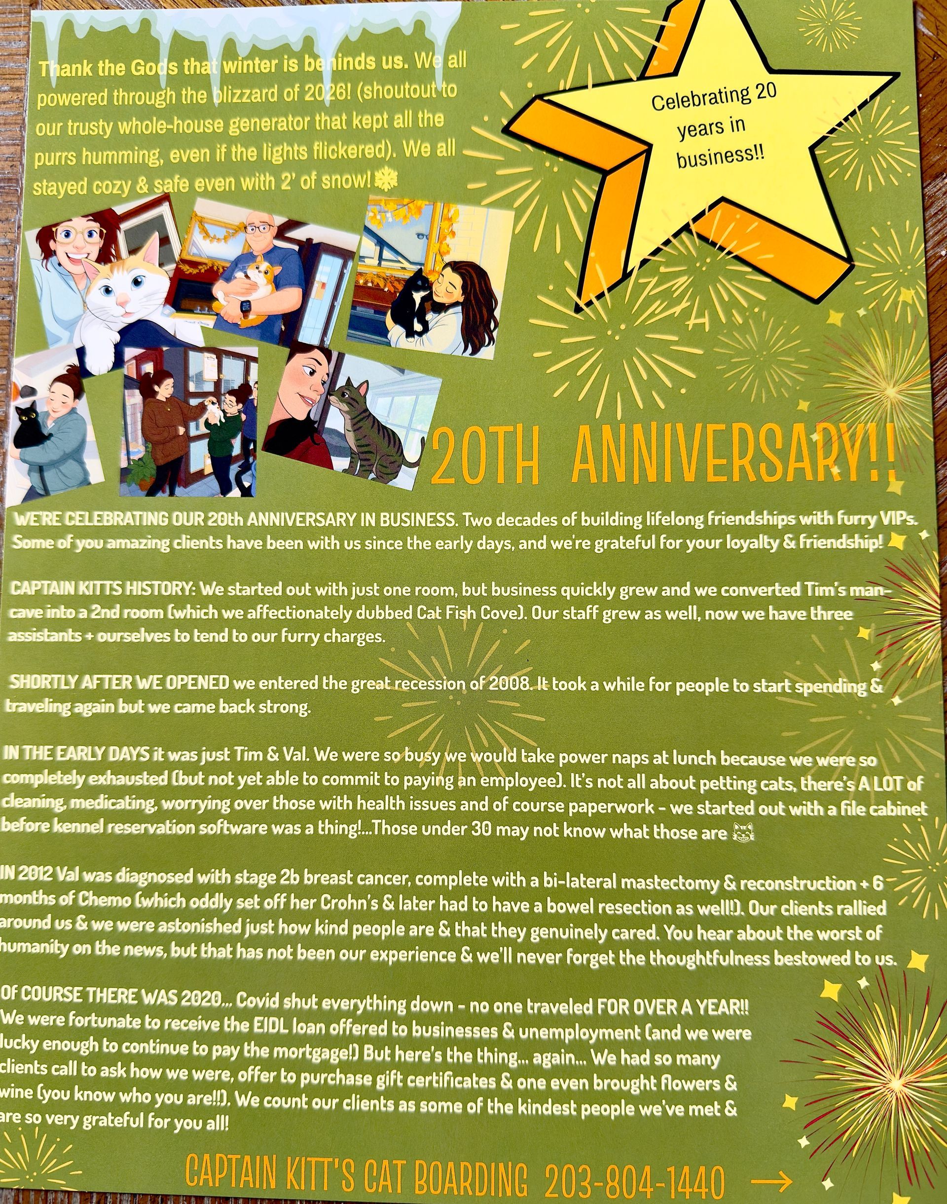 spring summer 2026 news letter page 1