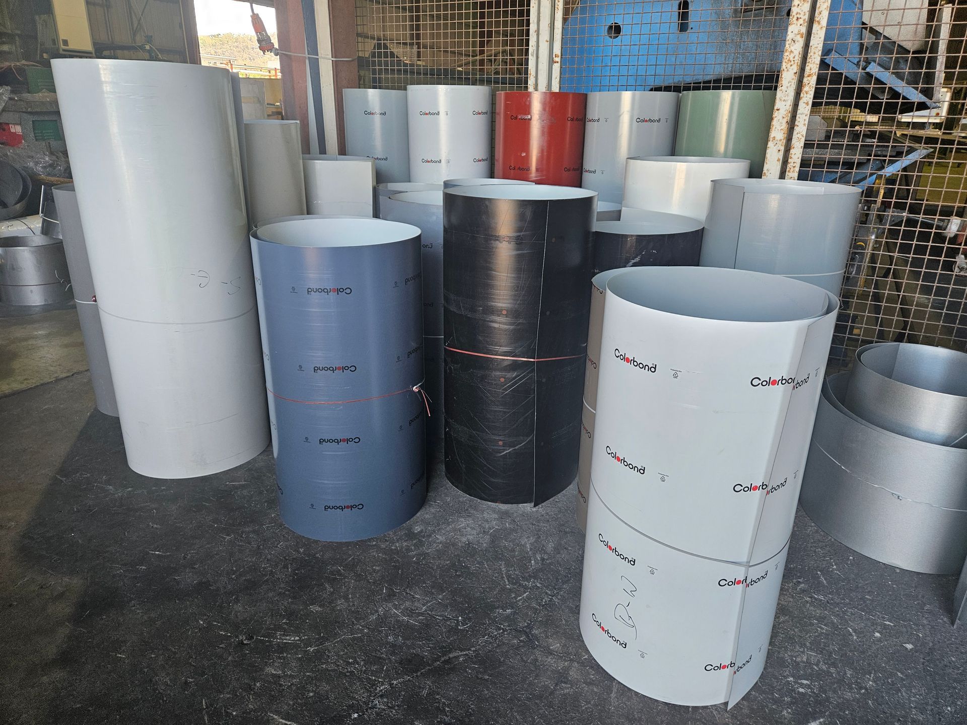 Colorbond Coils— Colonial Sheet Metal in Garbutt, QLD