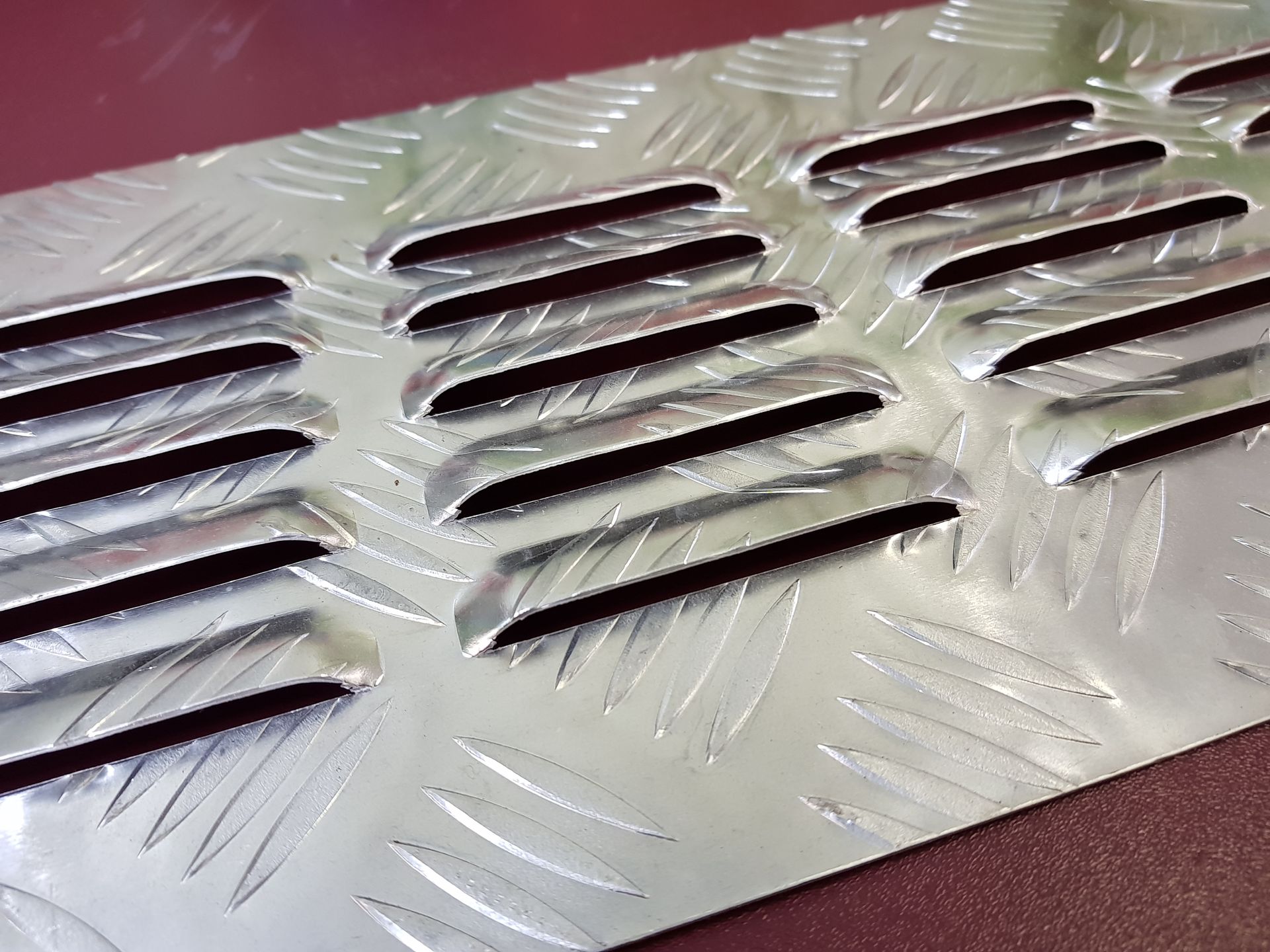 A close up of louvre panels— Colonial Sheet Metal in Garbutt, QLD