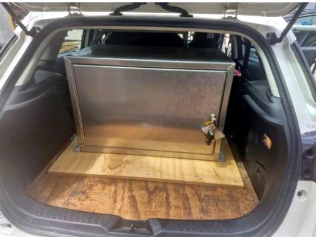 A Man Is Welding A Piece Of Metal With A Welding Machine — Colonial Sheet Metal in Garbutt, QLD