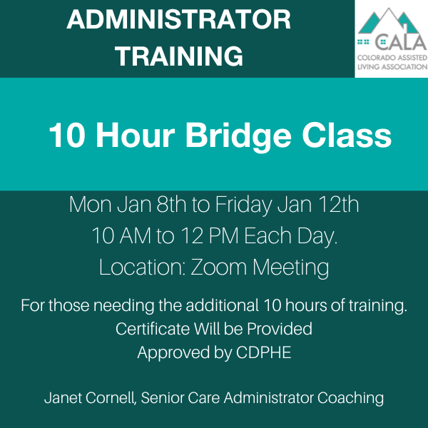 An advertisement for a 10 hour bridge class