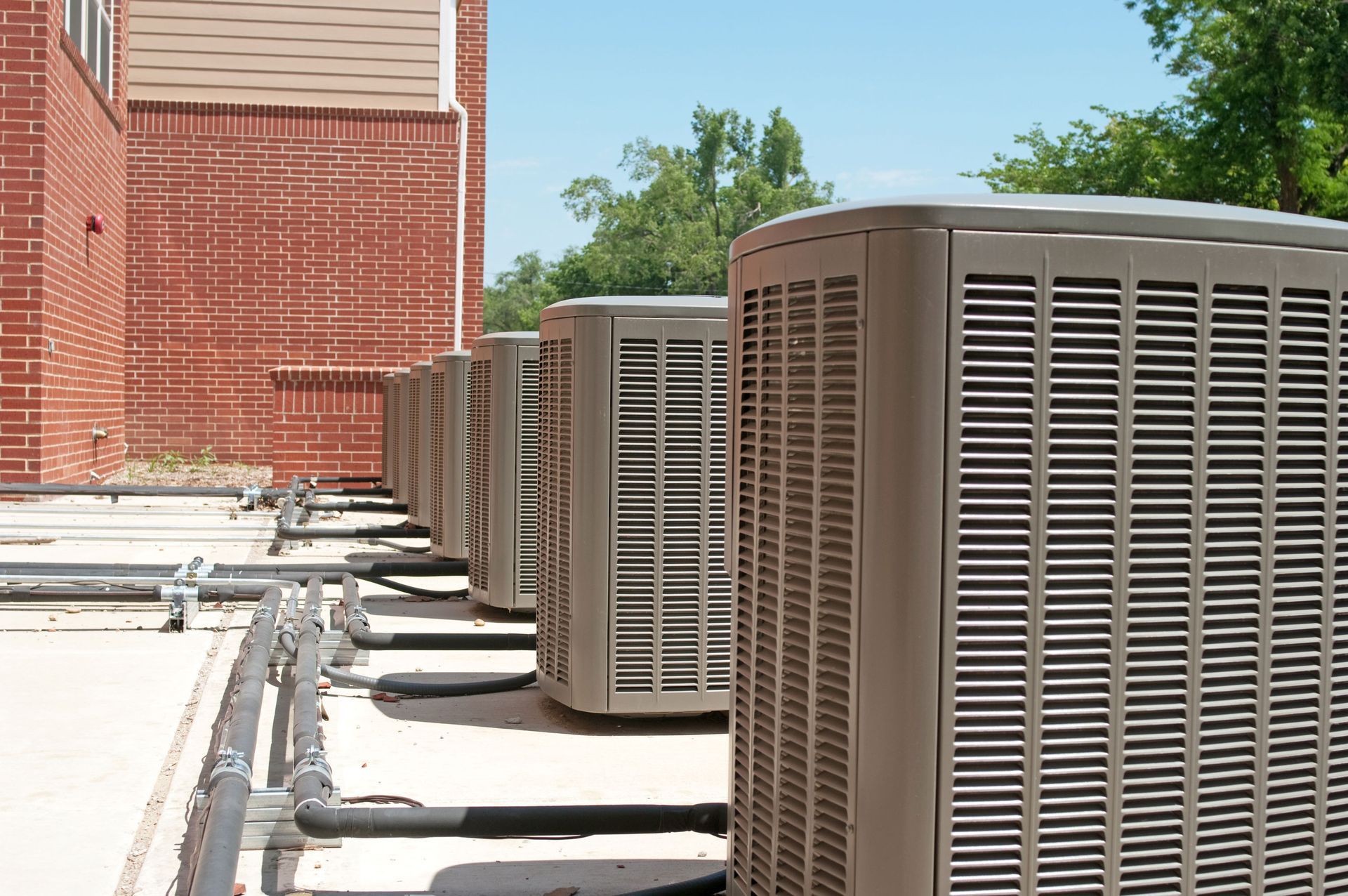 A Row Of Air Ventilation | New Bern, NC | ACAR Heating & Air