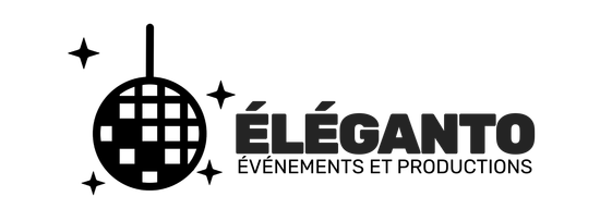 Un logo noir et blanc pour une entreprise appelée eleganto
