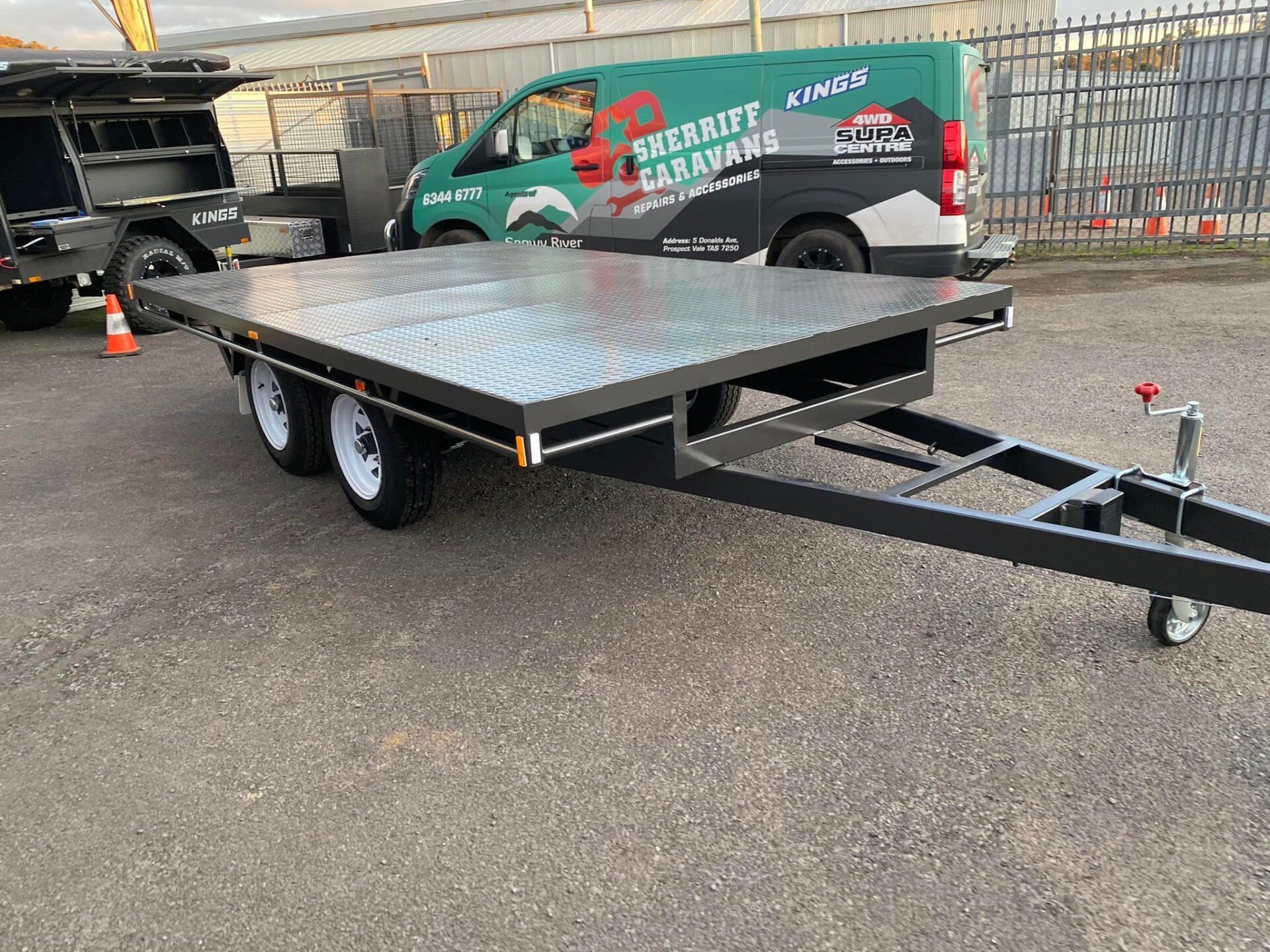 Flat Top Trailer Price on Request