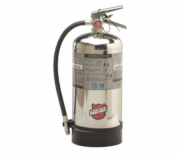 Man holding fire extinguisher — Dandridge, TN — Rapid Fire Equipment Inc.