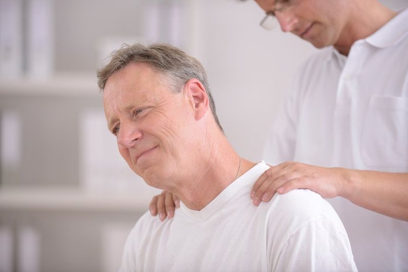 Man Having Back Pain — Philadelphia, PA — Advanced Physical Therapy