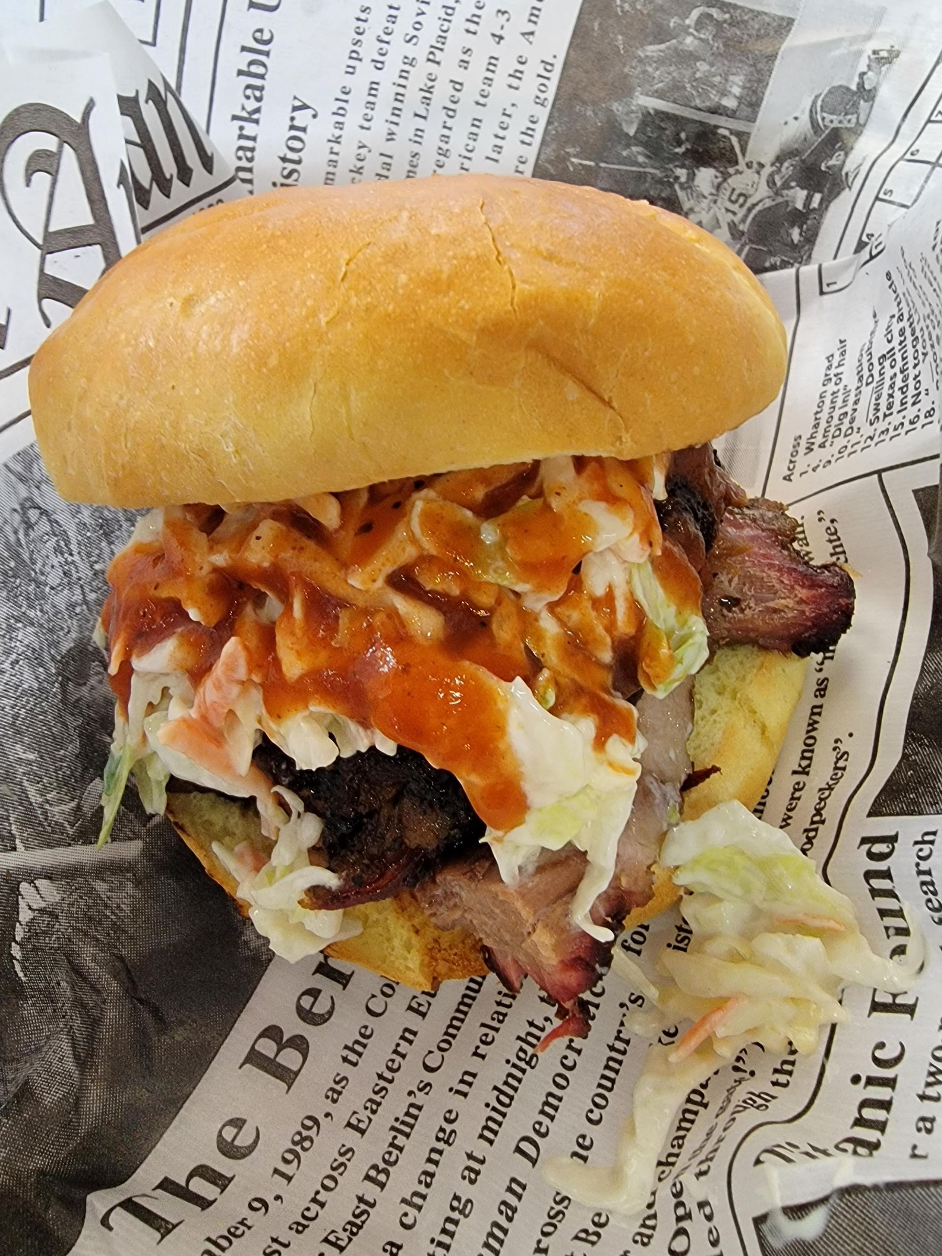 Barbeque Sandwich selections