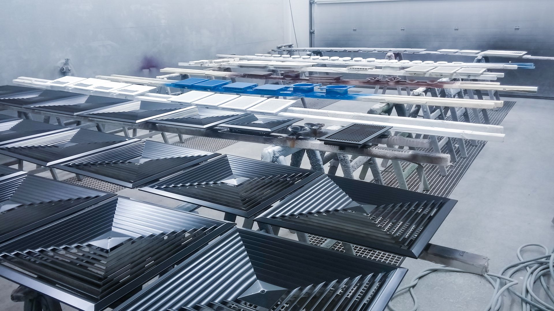 Lackierung, Lüftungselemente, Sonderlackierung, Industrielackierung, Kleinserien