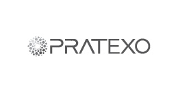 a logo for a company called pratexo on a white background .