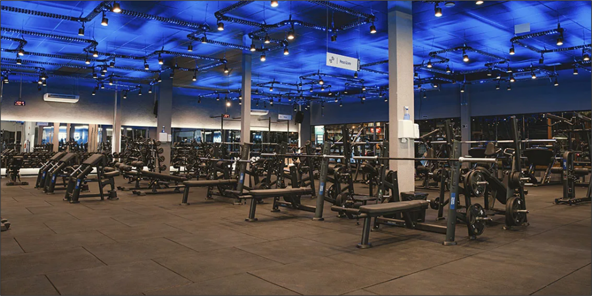 Rede de academias Bluefit