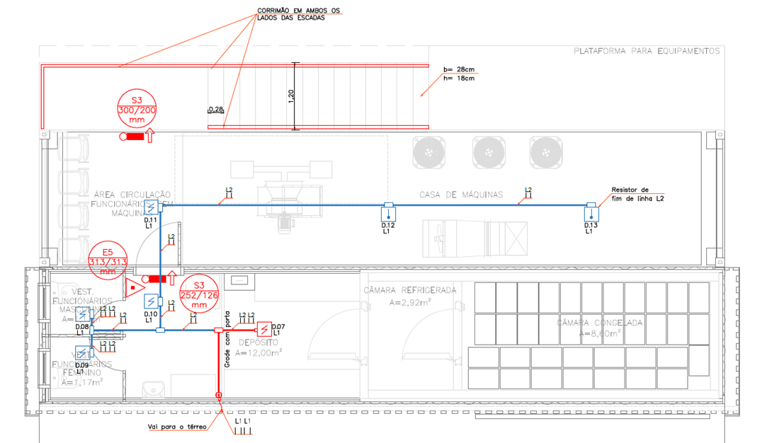 captação de água da chuva em um telhado em um dia chuvoso