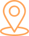 Orange location pin icon.